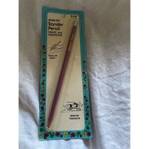 Iron-On Transfer Pencil Purple For Trace & Transfer Craft Designs Made In USA